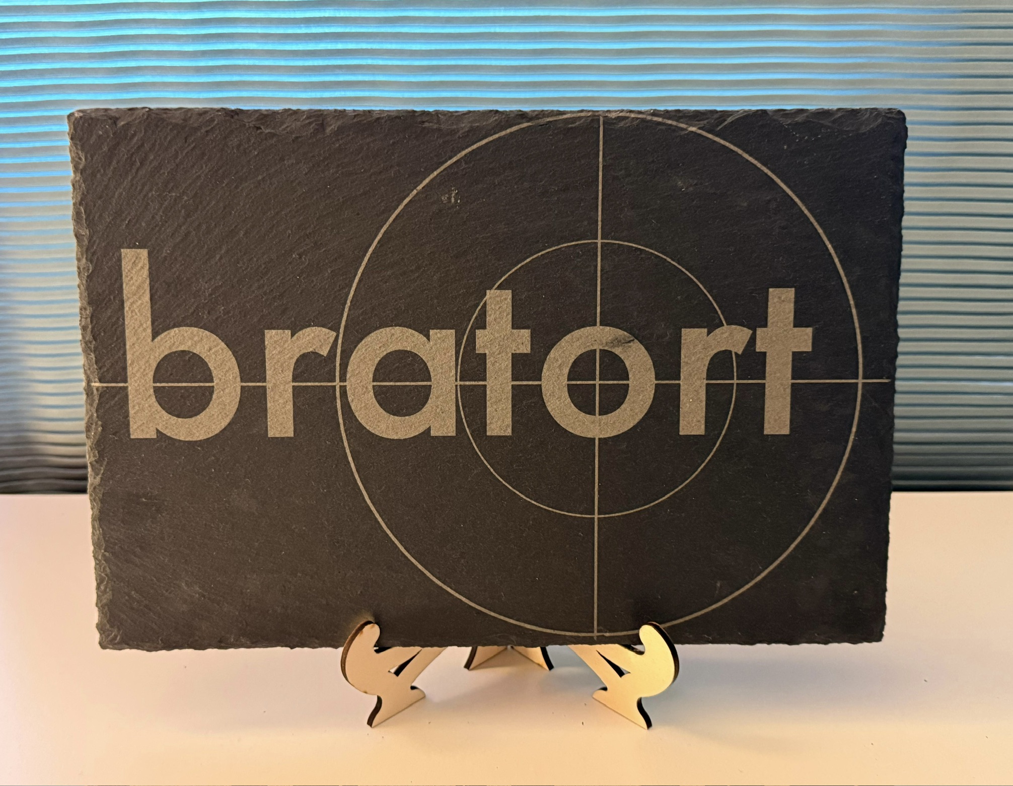 Schieferplatte - bratort