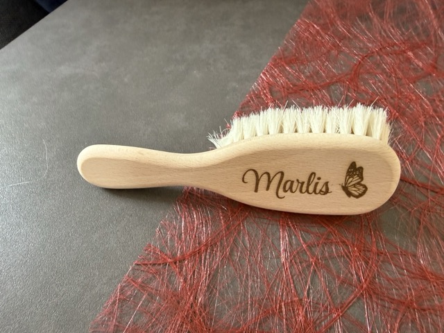 Holzbürste - Personalisiert