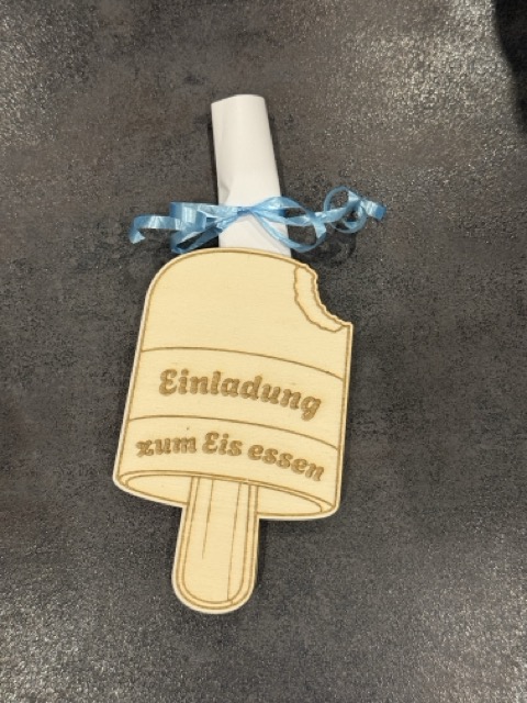 Geschenkgutschein Eis