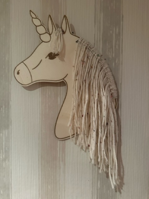 Haarspangenhalter Einhorn