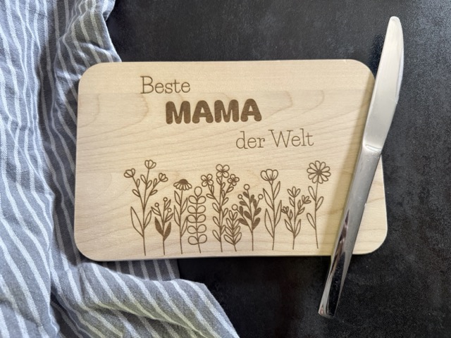 Holzbrettchen - Beste Mama